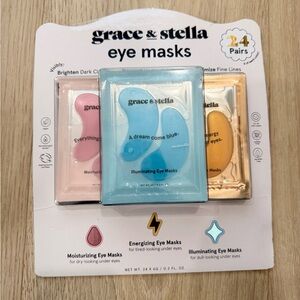 Grace & Stella Under Eye Masks 24 Pairs – Hydrating Eye Patches
